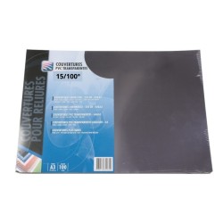 Couverture PVC cristal 15/100eme A3