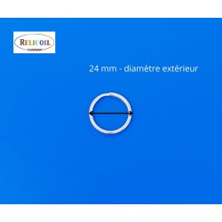 Anneaux  porte clés  24 mm par 100