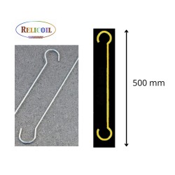 Crochet de suspension 500 mm par 100