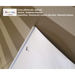 Porte affiche aluminium 841 mm