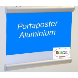 Porte affiche aluminium 1000 mm