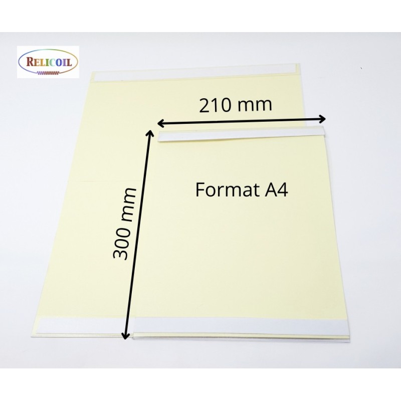 Cadre PVC A3 transparent pour kit porte - affichage prix