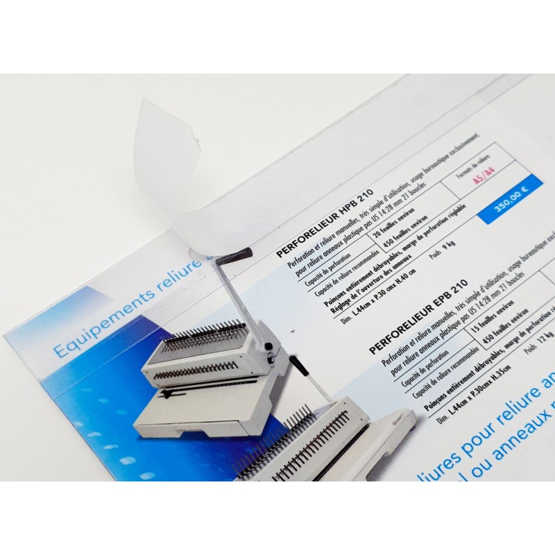 Couverture PVC cristal 15/100eme A2