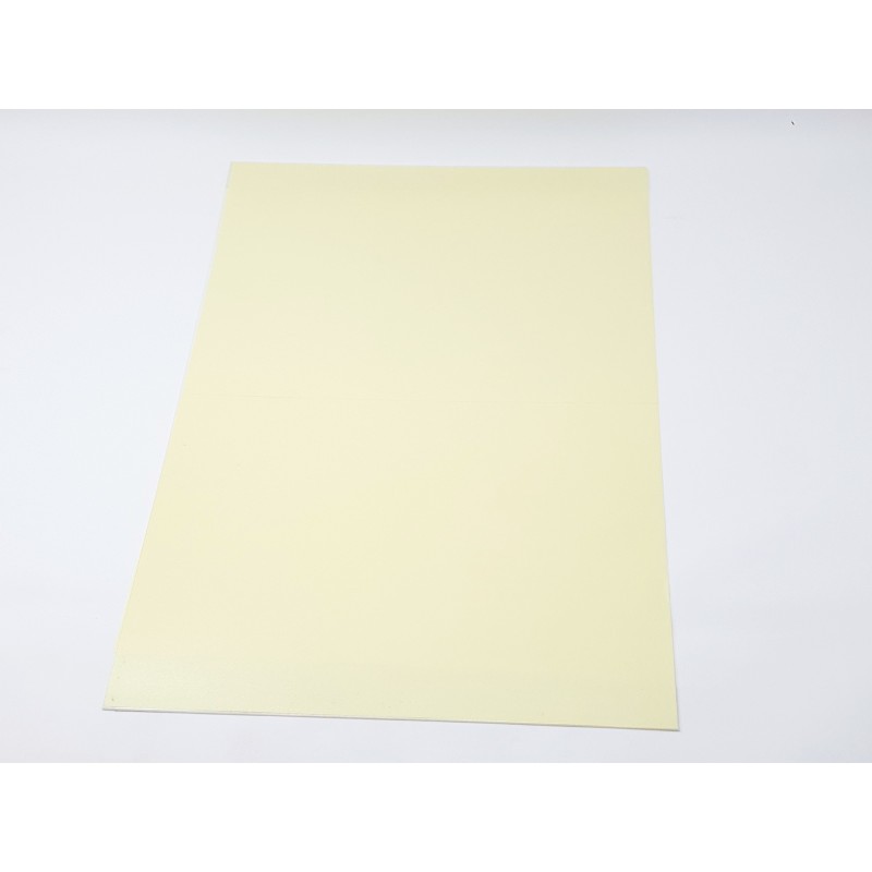 Couverture polypropylène A3 500µ transparent strié