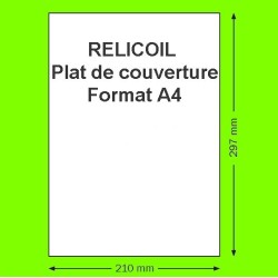 Couverture PVC cristal 15/100eme A4