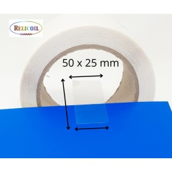 Pastille de scellement simple face permanent 50 x 25 mm par 1000