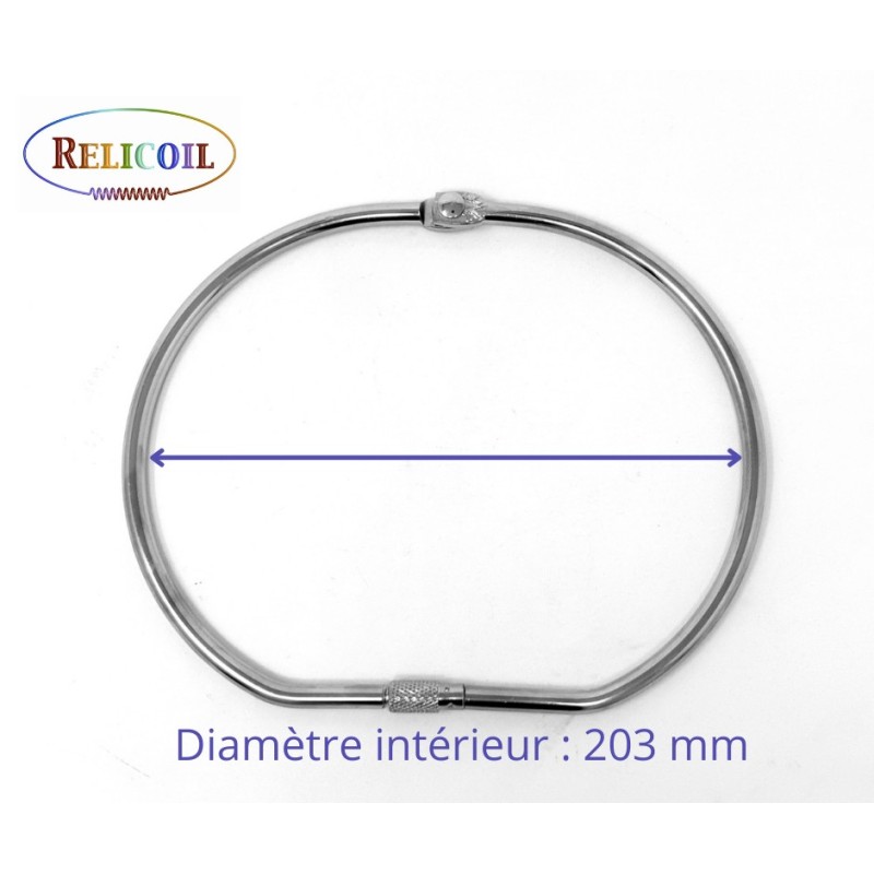 ELASTIQUE EN BOUCLE  AVEC NOEUD ARGENT