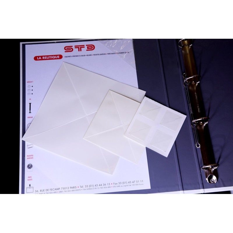 LANGUETTE BLANCHE LAQUEE 160 MM PAR 100