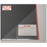 1420 - POCHETTE COIN ADHESIVE 170 X 170 MM AVEC POCHE CARTE DE VISITE A DROITE PAR 100