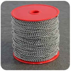 CHAINE SECTION 2,4 MM ACIER  INOXYDABLE 100 Mètres