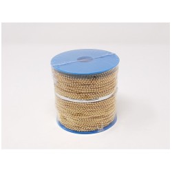 CHAINE SECTION 2,4 MM LAITON 100 Mètres