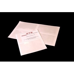 Reskal- Pochette plastique adhésive pour porte carte de visite 60x95 mm x10  Pas Cher