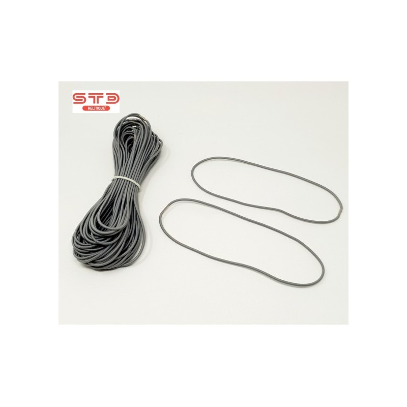 CORDON ELASTIQUE GRIS A5 PAR 100