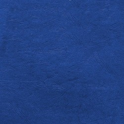 Couverture grain cuir bleu royal  250G A4/A3