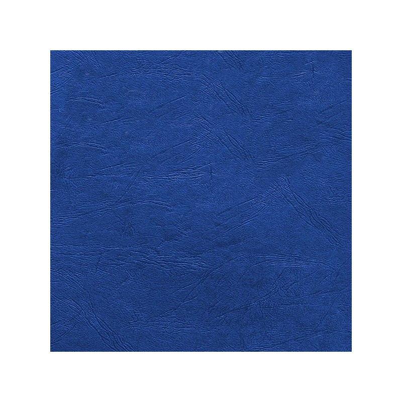 Couverture grain cuir bleu royal  250G A4/A3