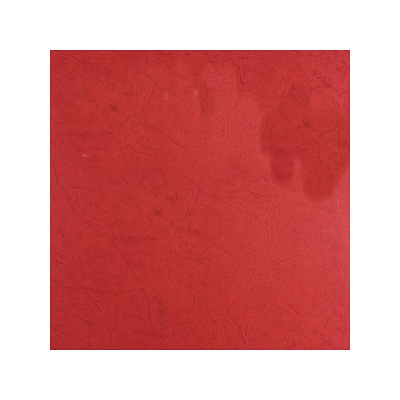 Couverture grain cuir rouge 250G A4/A3