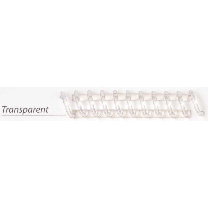 Reliure coil plastique A3 transparent