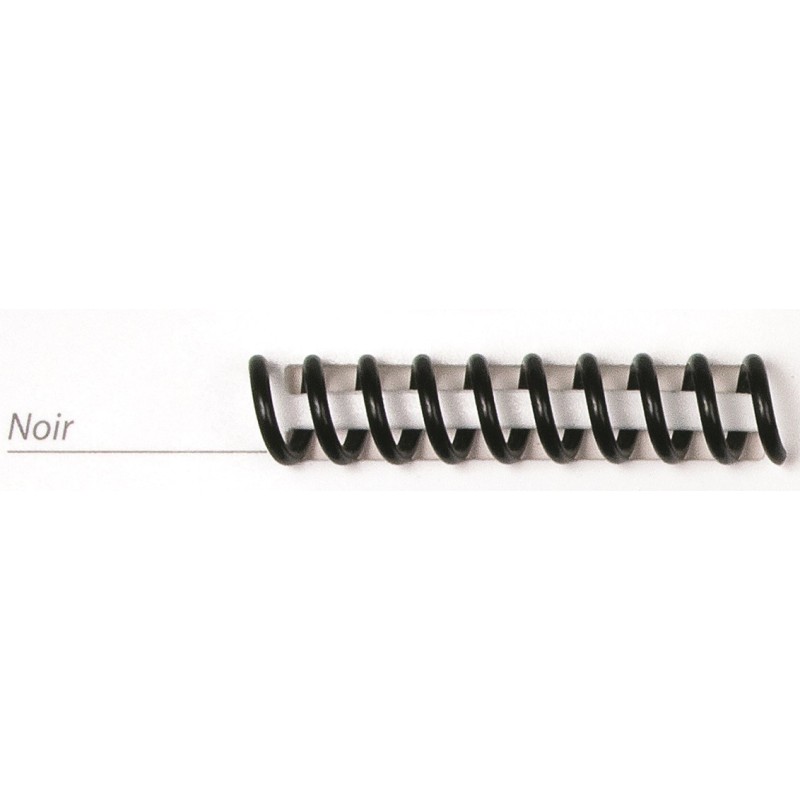 Reliure coil plastique A3 noir