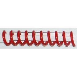 Reliure spirale plastique A 3 rouge