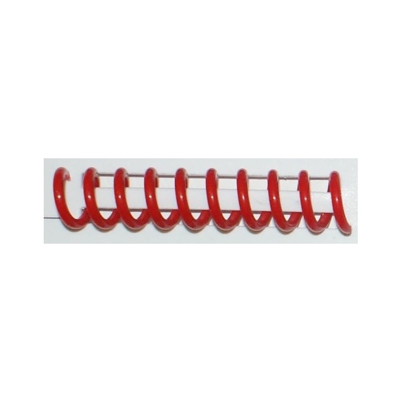 Reliure spirale plastique A 3 rouge