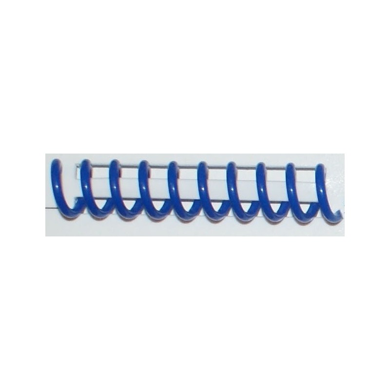 Reliure spirale plastique A 3 bleu