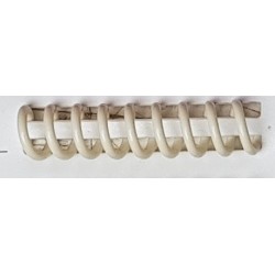 Reliure spirale plastique A 3 ivoire