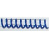 Reliure spirale plastique A4 bleu reflex