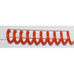 Reliure spirale plastique A4 orange