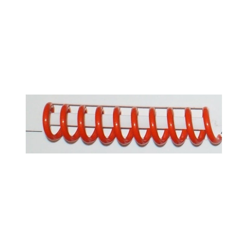 Reliure spirale plastique A4 orange