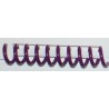 Reliure spirale plastique A 4 violet