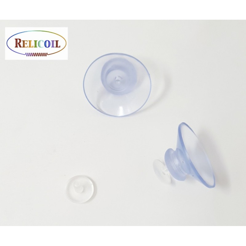 Lot 100 Crochets Punaise Transparents Avec Boule - Fixation Murale Sans Gros Trou