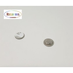 KIT AIMANT POUR PORTE BADGE ROND 17 mm par 10