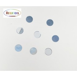 Pastille support métal 16 mm  adhésive par 100