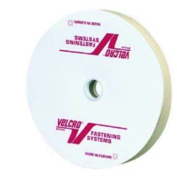 Pastille auto-agrippante  VELCRO 13 mm Blanc en rouleau 1550 pastilles