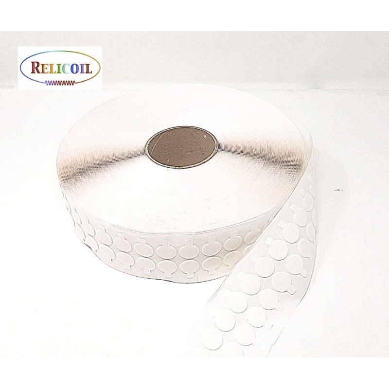 Pastille auto-agrippante ULTRA PLATE  20 mm Blanc en rouleau-5000 pastilles