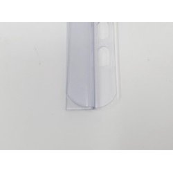 Baguette de serrage A4 perforation classeur transparent 3-4 mm par 100