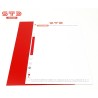 Relieur Compresseur Plastique Rouge 80 MM PAR 100