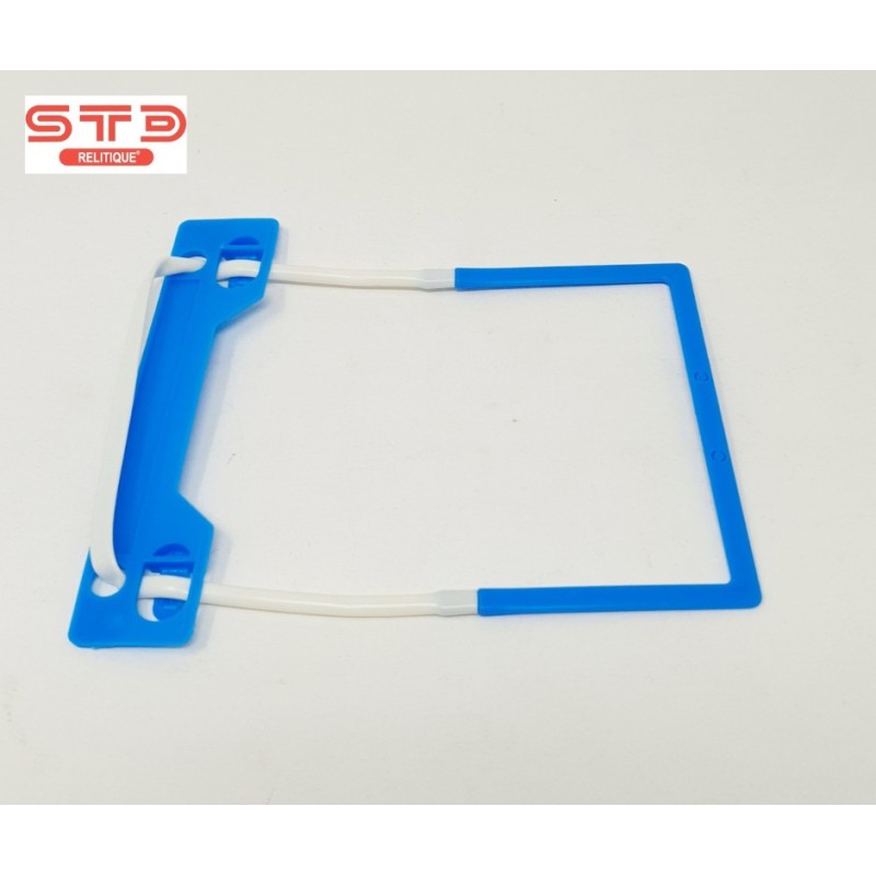 CLIP MEDICAL COMPRESSEUR RELIEUR NON ADHESIF BLEU PAR 1000