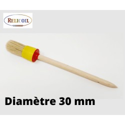 Pinceau rond diamètre 30 mm à l'unité