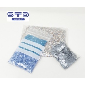 Sachet plastique zip transparent 90 microns