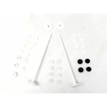 Rivets / Boutons / Tiges crantées