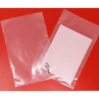 PE 50 microns sachet plat ouvert