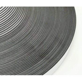 Aimant anisotrope 1mm puissance 80g/cm2 en rouleau adhésif