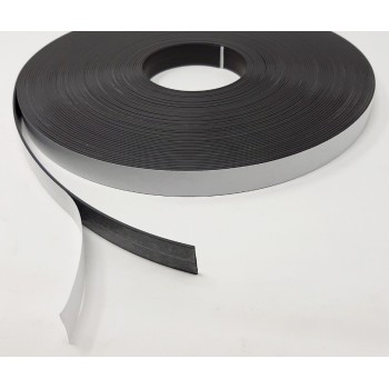 Aimant anisotrope 1.5mm ou 2mm puissance 102g/cm2 en rouleau adhésif